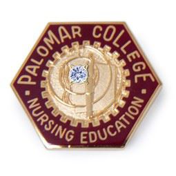 Picture of Palomar College RN Pin with Diamond